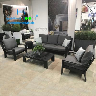 China Leisure Wholesale China Factory Patio Sofa Modern Design Aluminum Sofa Fast Delivery Time Outdoor Sofa (32237) for sale