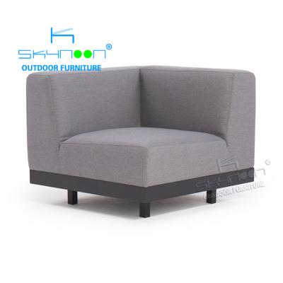 China Latest design contemporary commercial modern outdoor corner sofa hot sale patio living room garden sofa (82132A1) for sale