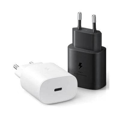 China Factory Direct Wall Charger Mobile Phone USBC Travel Power Adapter 25W Fast Charger Type C for sale