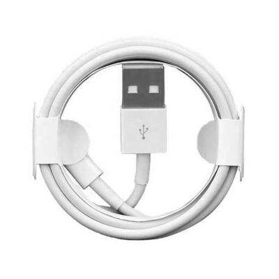 China Mobile Phone Factory Sale 8ic Usb Cable Charger White Cable Type A To 8 Pin Connector for sale