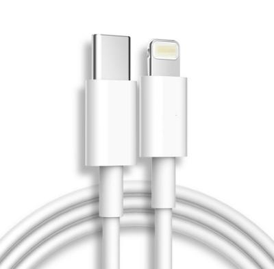 China Original 100% Mobile Phone USB C 8 To Pin Cable PD 18W 20W Fast Charging iPhone Cable 20W Type C MFI C94 Cable For iPhone 12 13 for sale