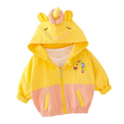 China Wholesale Breathable Autumn Hoodies Pullover boys coat unicorn hoodie Casual Bag Quantity Custom children kids coat for sale