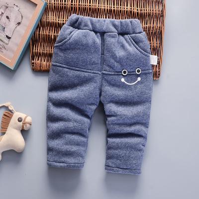 China 2020 Three-Layer Wholesale Bear Products Wholesale New Children's Sports Sweatpants Stripe Baby Boy Kids Pants Windproof Main Pants For Boys for sale