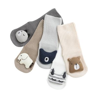 China QUICK DRY non-slip mouth floor socks children's autumn and winter baby socks cartoon Korean loose baby accessories boneless for sale