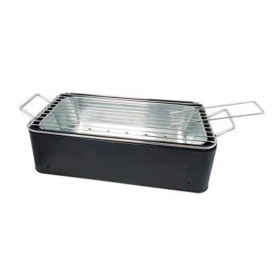 China Easily Cleaned Galvanized Portable BBQ Grill Bucket Zinc Metal Charcoal Powder Coating In Colors for sale