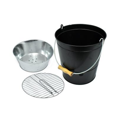 China Portable Charcoal Bucket Grill Charcoal Bucket Stove Easily Cleaned Charcoal for sale