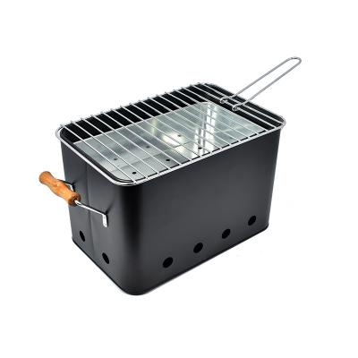 China Easily Cleaned Galvanized Steel BBQ Charcoal Portable BBQ Bucket Grill Outdoor BBQ Accessories for sale