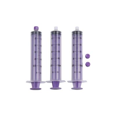 China Good Quality 50ml 60ml 100ml Enteric Feeding Syringe Hot Selling Syringe Medical Care Enfit for sale