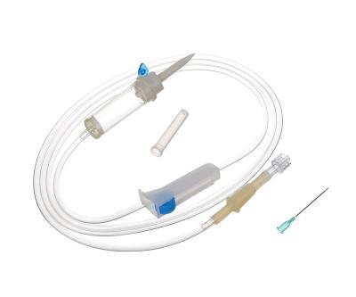 China Injection Injection And Infusion Medical IV Puncture Instrument Properties Disposable Parts Set IV Drip Set With Filter for sale