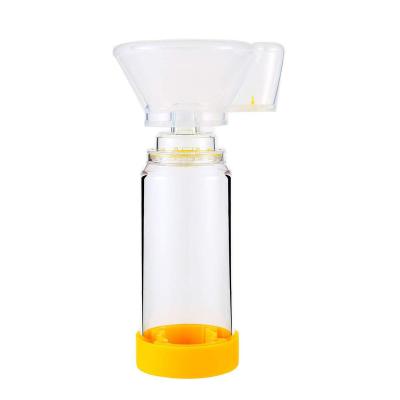 China For Home Use Home / Hospital Room Spacer Spacer Aerochamber Clear Asthma Inhaler Standing Valved for sale