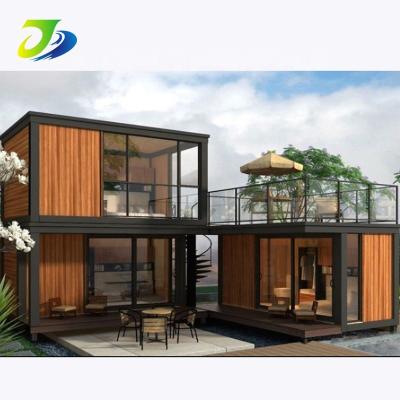 China Modern 20ft Prefab Shipping Tiny House Container Homes Kit Container House Movable Prefabricated House for sale