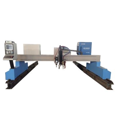 China Building material stores stainless steel steel plate tube cnc plasma soft flame cutting and drilling machine for sale