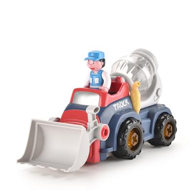 China parent-child communication new product China-made children's toy puzzle disassembly mixer truck explosive truck toy for sale