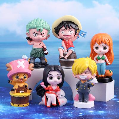 China Lovely animation blind box desktop animation wholesale desktop figures set a tide of children's gift to play the blind box toys for sale