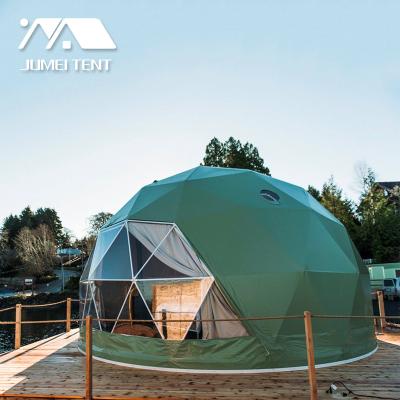 China Low Cost 6M Pvc Waterproof Single Layers Camping Geo Dome Tent Fabric And From China for sale