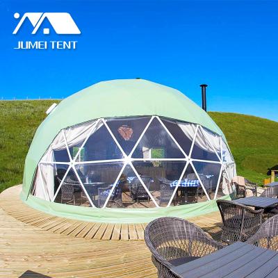 China Waterproof 6m Diameter Winter Snow Camping Green House Tent Outdoor Dome for sale