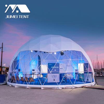 China Best Seller Waterproof Economy Geodesic Domes With Floor Kits Design for sale