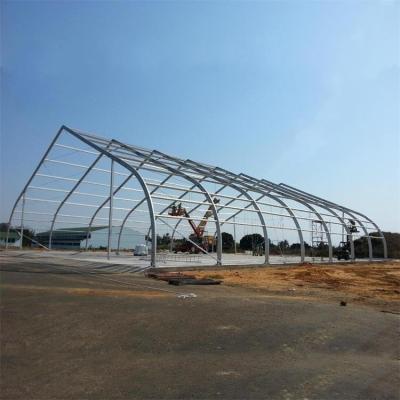 China High Quality Waterproof Large Event TFS PVC Curved Sports Marquee Tent For Multifunctional Use for sale