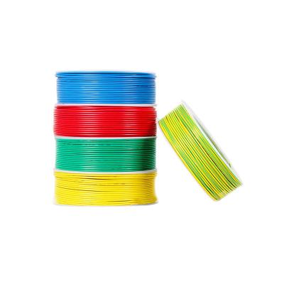 China CE 300/500v overhead single core pvc insulated wire bv/bvv/rv/rvv/rvs cable1.5mm2 2.5mm2 for sale