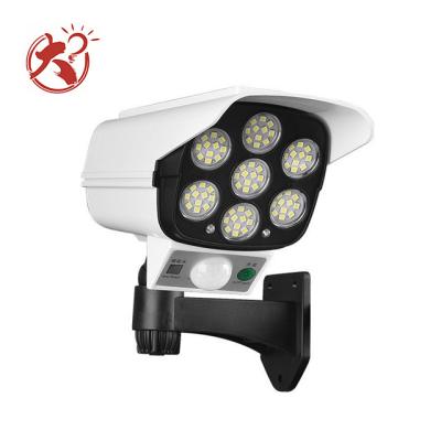 China New Easy Installation Simulation Solar Human Body CCTV Infrared Garden Light Infrared Garden Light Wall Lamp for sale