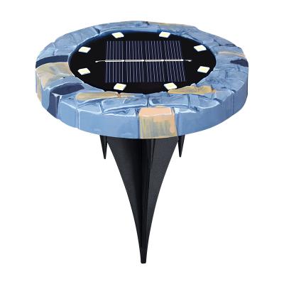 China Garden Factory Direct Sales Of Resin Buried Light To Set Off The Atmosphere Silicon Solar Panel Lightweight Polycrystalline Garden Light for sale