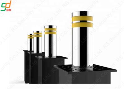 China Rectrable K8 Rated Hydraulic Bollards Traffic Barrier With Lights for sale