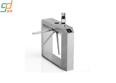 China Semi-auto Tripod Turnstile Gate Shopping Mall RFID 3 Arm Turnstile Gate for sale