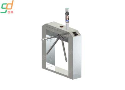 China Dustproof Stainless Steel Tripod Turnstile Gate / Waist Height Turnstile for sale