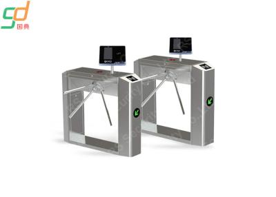 China Double Direction Tripod Turnstile Gate Controlled Access Turnstiles Card Reader Gate for sale