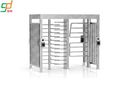 China 304/316 Stainless Steel Full Height Turnstiles Gate Bidirectional For School for sale