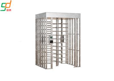 China Intelligent Access Full Height Turnstiles Compatible IC ID Magnetic Cards for sale