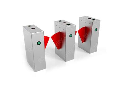 China Single Or Double Core Flap Barrier Gate Turnstile With Automatic Reset for sale