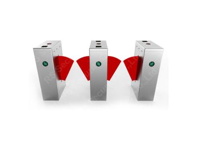 China Intelligent IR Sensor Flap Barrier Gate Turnstile Pedestrian Attendance for sale