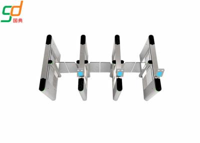 China Stainless Steel Turnstile Security Systems, Supermarket Swing Barrier Gate for sale