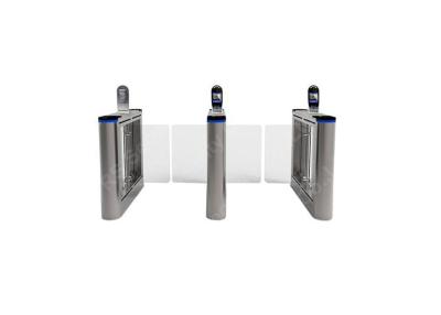 China 2.0 mm Thicness Intelligent Security Swing Barrier Gate Access Turnstiles for sale