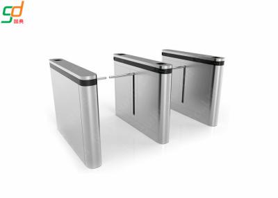 China Stainless Steel Turnstile Security Systems, Full Height Sliding Barrier Turnstile Gate for sale