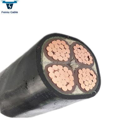 China Power Plant 8.7/15kv High Voltage HV Copper Cable Price List for sale