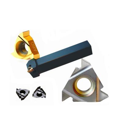 China Internal Thread Or External Threadin Cutting Tools Carbide Threaded Inserts CNC Lathe Tools 16ER AG60 for sale