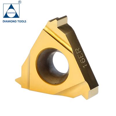 China Tungsten Cobalt Alloy BSPT Cutting Tools Threading Insert CNC Carbide Threading Inserts for sale