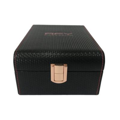 China Custom PU Leather Packaging Box For Perfume Box for sale