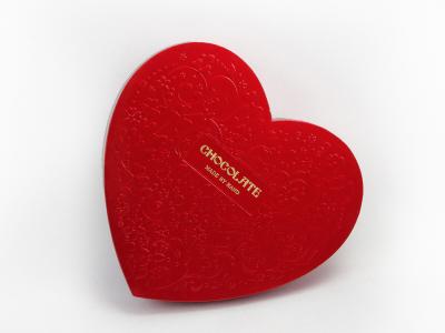 Chine Saint-Valentin en forme de coeur lumineuse romantique exclusive de boîte-cadeau de chocolat à vendre