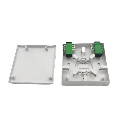 China Waterproof Dustproof Dustproof Fiber Optic Terminal Box Fiber Optic Panel Box Ftth 86 Fiber Optic Panel Box ABS Plastic Terminal Box for sale