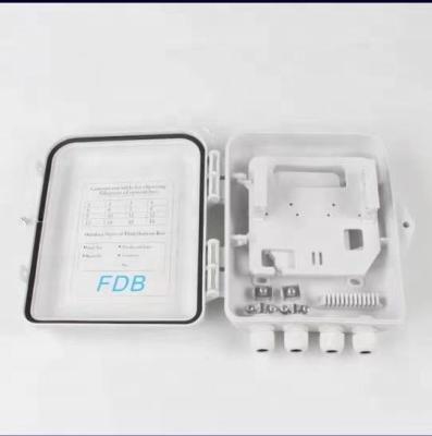 China Factory Ftth Type 8port Mini Straight End Ftth Fiber Optic Box for sale