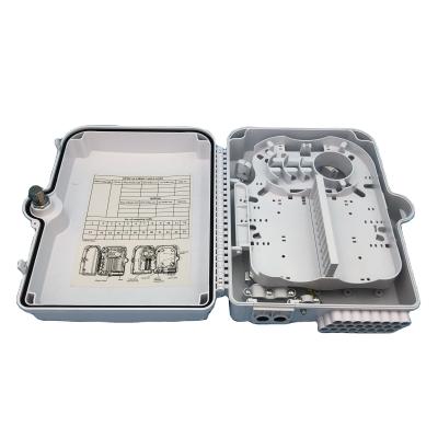 China Outdoor Waterproof Ftth Fiber Optic Termination Box FTTH NAP 24 Core for sale