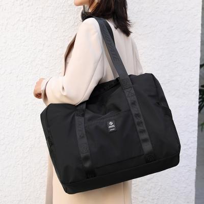 China Fashion High Quality Promotional Basketball Sport Duffel Bag Black Cotton Gym Bag For Football for sale