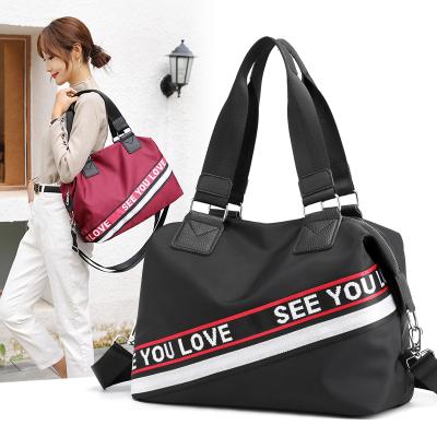 China Wholesale Fitness Waterproof Outdoor Travel Duffel Duffel Bag Fashion Custom Gym Bag Blue Gym Bag Women for sale