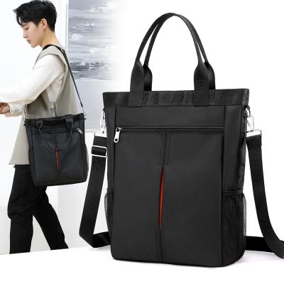 China Multi-pocket Waterproof Nylon Top Zipper Fashion Handbag Tote Bag Shoulder Bag Travel Foldable Bag for sale