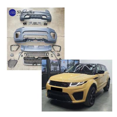 China SVR Style For RR Rover Evoque Used SV R Style Body Kit Evoque Conversion Kits, Upgrade Body Kit For Evoque for sale