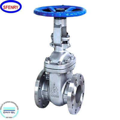 China PN16 PN25 PN40 General Soft Sealing Water Flanged 304 / 316 CF8 / CF8M Stainless Steel Gate Valve Price Sfenry Standard Cast Iron API600 for sale