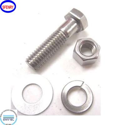 China Sfenry Construction Full UNC UNF Threaded Hot Dip Galvanized 8.8 Bolts And Nuts for sale